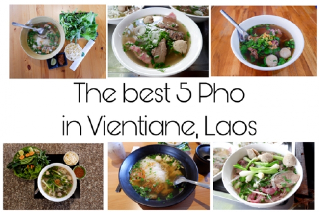 The best 5 Pho in Vientiane, Laos