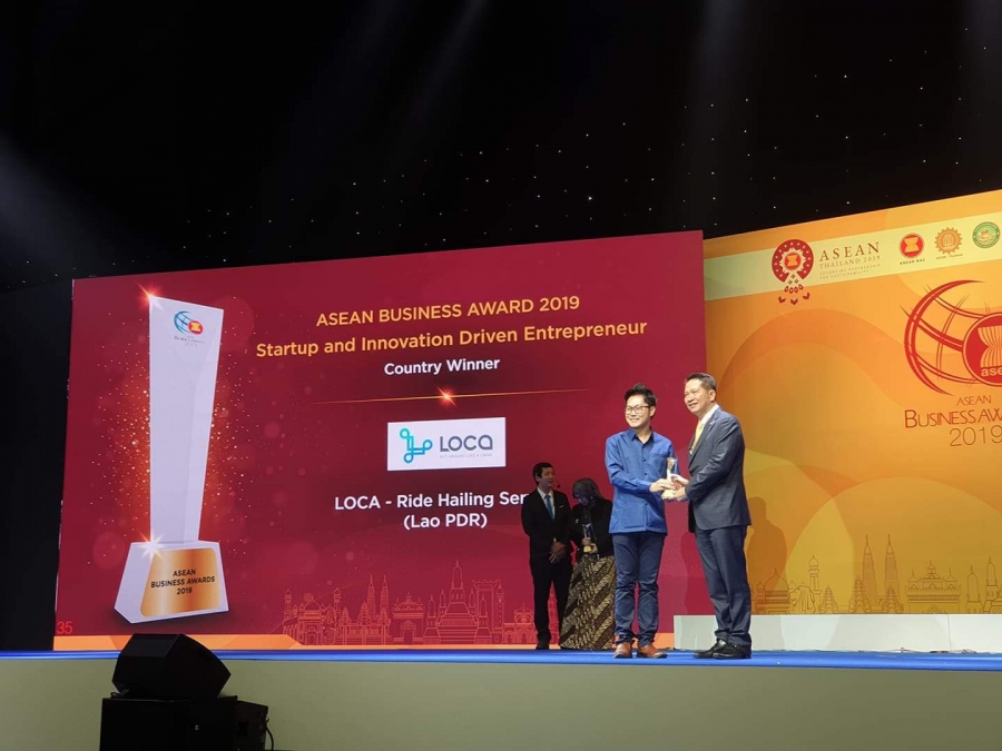 LOCA was awarded the ASEAN BUSINESS AWARDS 2019