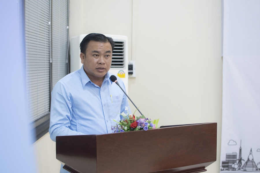 Mr. Bounkham Latsavong - President of Vientiane Minivan Association 